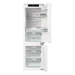 Встраиваемый холодильник Gorenje NRKI517E82WF, полезный объем 244 л, электронное управление, цифровой дисплей, автоматическое размораживание No Frost, быстрое замораживание, интенсивное охлаждение, зона свежести с контролем влажности, инверторный компрессор, энергоэффективность А+