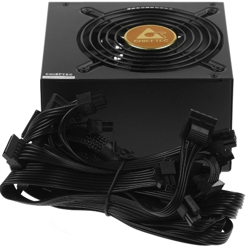 Блок питания Chieftec BDF-600S, 600Вт, 80 PLUS Bronze, 120мм, черный