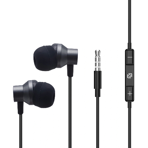 Проводные наушники Oklick HS-S-230 черный, вкладыши, Jack 3.5 мм