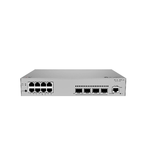 Коммутатор Huawei S220-8T4S (L2+, 8*10/100/1000BASE-T ports, 4*GE SFP ports, built-in AC power)