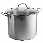 Кастрюля WEBBER BE-128-10L 10 л, 24 см, нержавеющая сталь, с крышкой