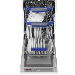 Посудомоечная машина Maunfeld MWF45230W, белый, 45 см, 10 компл., 49 дБ, класс A++