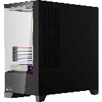 Компьютерный корпус AeroCool/Formula Crystal Z1M Plus FR черный без БП mATX 5x120мм 2xUSB 3.0 1xUSB3.1 audio bott PSU