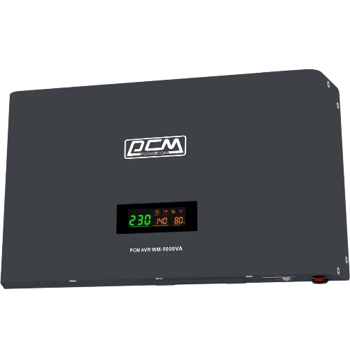 Стабилизатор напряжения Powercom WM-5000VA 4000Вт 5000ВА графитовый
