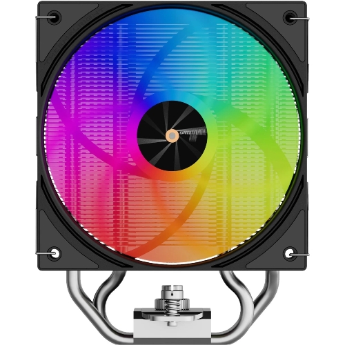Кулер для процессора Thermalright Assassin X 120 R Digital ARGB Black (4-pin PWM, 151mm, Al/Cu, 4x6mm, ARGB, 1x120mm, 70.84CFM, 29.8dBA, 2000RPM, S: 1851/1700/1200/115X, AM5/AM4, black)