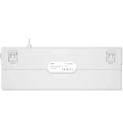 Клавиатура проводная Acer OKW304 (ZL.KBDCC.01V), USB, белый