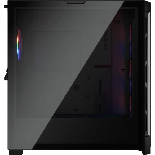 Компьютерный корпус Cougar Airface Pro RGb Black 4x120MM ARGb FAN, ARGb FAN HUB, БЕЗ БП, черный, E-ATX