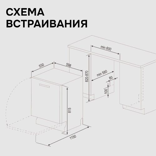 Посудомоечная машина Zigmund & Shtain DW 310.6