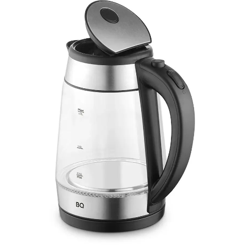 Чайник электрический BQ KT1738G черный/стальной