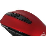 Мышь беспроводная Defender Prime MB-053 красный, 1600 dpi, радиоканал, USB, кнопки - 6