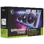 Видеокарта MSI RTX5070Ti GAMING TRIO OC 16Gb GDDR7 256bit 3xDP HDMI 3FAN RTL