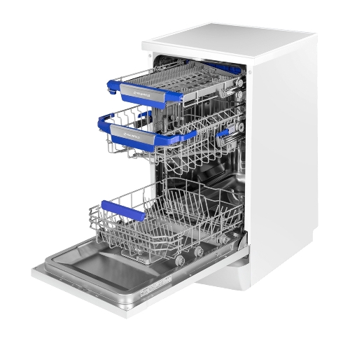 Посудомоечная машина Maunfeld MWF45230W, белый, 45 см, 10 компл., 49 дБ, класс A++