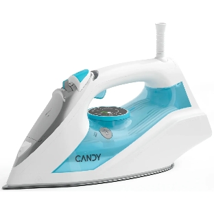 Утюг Candy CI-101 белый/голубой, 2700 Вт, 55 г/мин, 160 г/мин, 500 мл