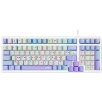 Клавиатура проводная Acer OKW304 (ZL.KBDCC.01V), USB, белый