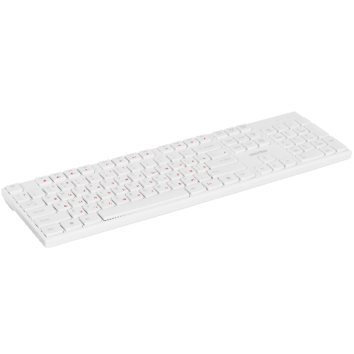 Клавиатура проводная мультимедийная Smartbuy ONE 238 USB белая (SBK-238U-W)/20