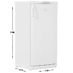 Холодильник Indesit ITD 125 W белый однокамерный 182/28л морозилка сверху, капельная система