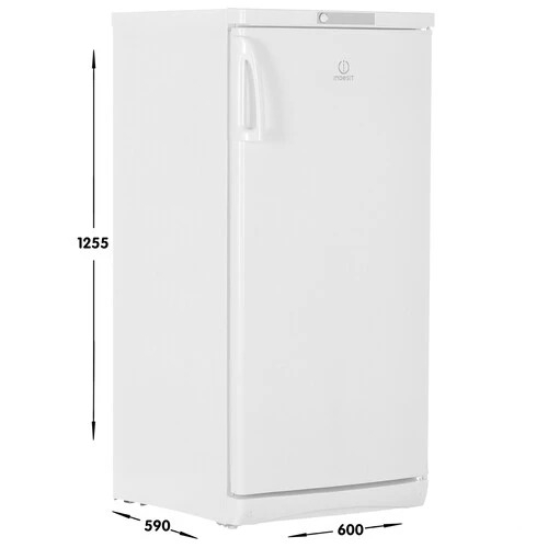 Холодильник Indesit ITD 125 W белый однокамерный 182/28л морозилка сверху, капельная система