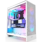 Система жидкостного охлаждения для ПК/Water Cooling System NZXT Kraken Elite 280 RGb (250W, 280мм, LED temp., белый/Fans: 2x140мм, 98.61CFM, 34.5dBA, 2000RPM/Pump height 65мм, 2800RPM, Rad thickness 27мм/S: 1851, 1700, 1200, 115X, AM5, AM4)