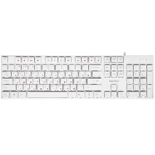 Клавиатура проводная мультимедийная Smartbuy ONE 238 USB белая (SBK-238U-W)/20