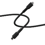 Кабель MORE CHOICE (4620202553690) K65ia 2м USB 3.0A PD 27W для Lightning ng 8-pin 2 м, черный