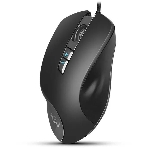Мышь проводная SVEN RX-G970 черный, 4000 dpi, USB, кнопки - 7