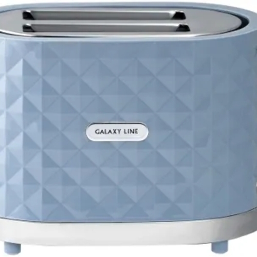 Тостер Galaxy Line GL 2912, серый, пластик, 1200 Вт