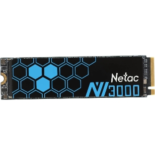 Накопитель SSD Netac NV3000, 250Gb, PCIe 3.0 x4, M.2 2280, NVMe, R/W 3000/1400