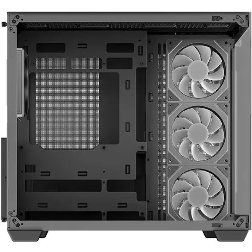 Компьютерный корпус Deepcool CG530 4F черный без БП ATX 2x120мм 2x140мм 2xUSB 2.0 1xUSB 3.0 audio bott PSU