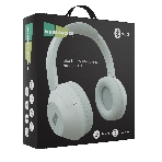 Беспроводные наушники MORE CHOICE HW11 белый, накладные, Bluetooth, до 6 ч
