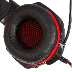 Игровые стереонаушники с микрофоном SVEN AP-G988MV, черный-красный Игровые стереонаушники с микрофоном SVEN AP-G988MV, черный-красный