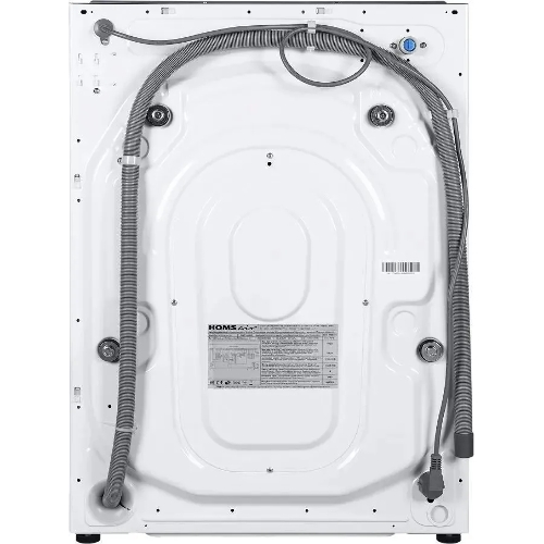 Встраиваемая стиральная машина HOMSair WMB1486WH белый, загрузка фронтальная 8 кг, 6 кг - сушка, 1400 об/мин, класс: A