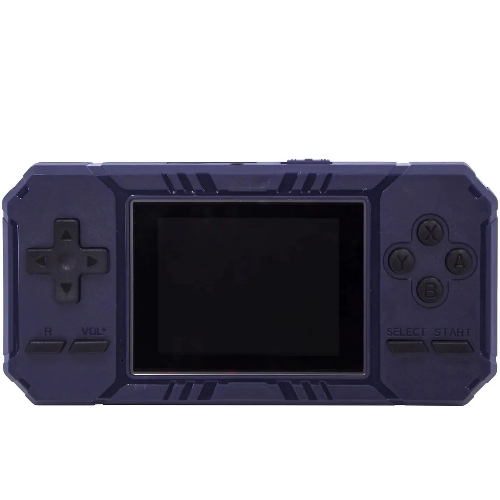Портативная игровая консоль PGP AIO Junior FC25c синяя (500 игр, 8 Bit, 3.0 " HD, Micro USB, 850 мAч, microSD, AV)