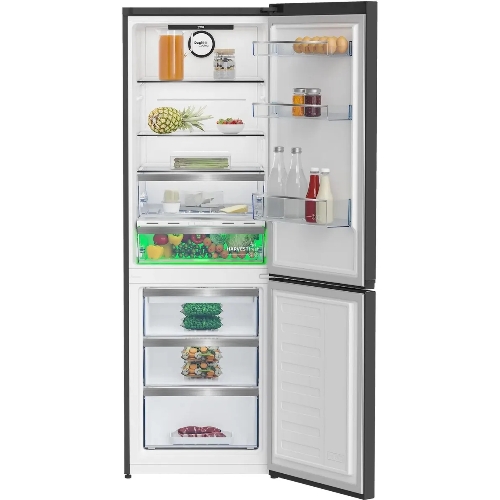 Холодильник Beko B5RCNK363ZWB черный двухкамерный 220/100 л морозилка снизу, Total No Frost