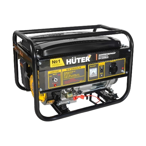 Электрогенератор бензиновый Huter DY3000LX, 2.7 кВт, 67 дБ, 45 кг