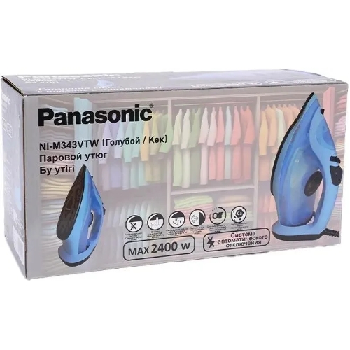 Утюг Panasonic NI-M343VTW 2400 Вт синий