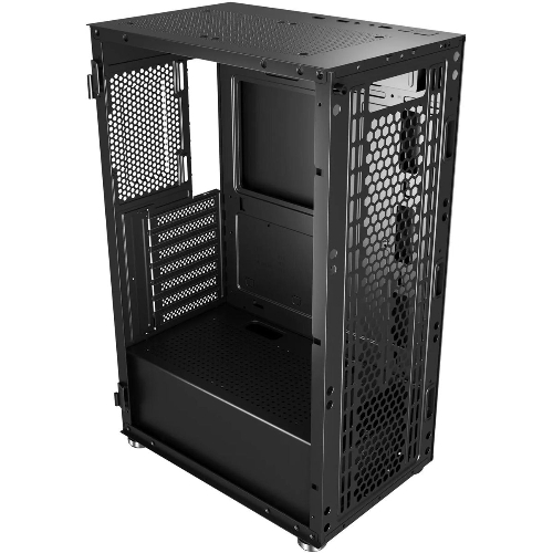 Компьютерный корпус Bloody BD-CC106F черный без БП ATX 4x120мм 1xUSB 2.0 1xUSB 3.0 audio bott PSU