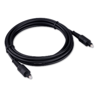 Кабель оптический Cablexpert CC-OPT-3M-N, Toslink 2xODT M/M, 3м, черный, пакет