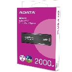 Внешний SSD ADATA SC610, 2TB, USB 3.2 Gen 2 Type-A, R/W 550/500, черный