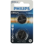 Элемент питания литиевый CR2032 (блист. 2шт) Philips Б0062716