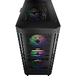Компьютерный корпус Cougar Airface Pro RGb Black 4x120MM ARGb FAN, ARGb FAN HUB, БЕЗ БП, черный, E-ATX