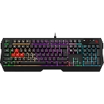 Комплект клавиатура+мышь A4Tech Bloody B1700 проводной, USB, 6000 DPI, чёрный