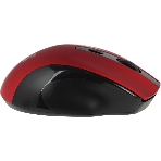 Мышь беспроводная Defender Prime MB-053 красный, 1600 dpi, радиоканал, USB, кнопки - 6