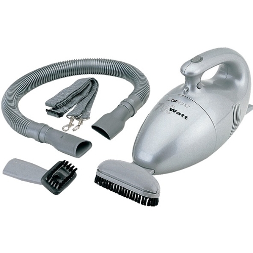 Пылесос Clatronic HS 2631 серебристый, 350/700 Вт, уборка сухая, пылесборник контейнер 0.8 л