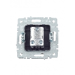 Розетка телевизионная проходная IEK BRITE РТВ10-0-БрА алюминий