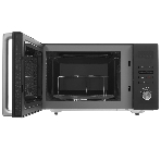 Микроволновая печь Hyundai HYM-M2062 черный, 23 л, 800 Вт, переключатели - кнопки, поворотный механизм