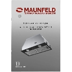 Вытяжка встраиваемая Maunfeld Trapeze 602M черный, 60 см, 1150 куб. м/ч, 54 дБ