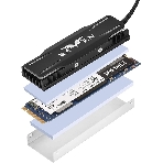Комплект охлаждения M.2 SSD, ARGb, G560TP03ARGb010 Комплект охлаждения M.2 SSD cooling kit with ARGb lighting
