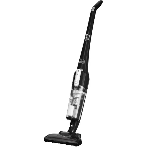 Пылесос вертикальный Tefal TY6545RH черный, питание от аккумулятора, уборка сухая, пылесборник 0.65 л