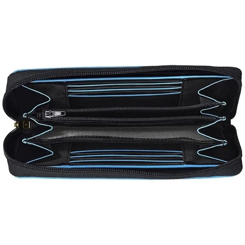 Кошелек женский Piquadro Blue Square PD3229B2/N черный натур.кожа