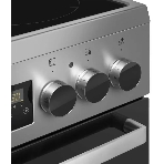 Плита электрическая Maunfeld MEC55CS08D серебристый, конфорок 4 шт, духовка 60 л, 50 см x 85 см x 60 см